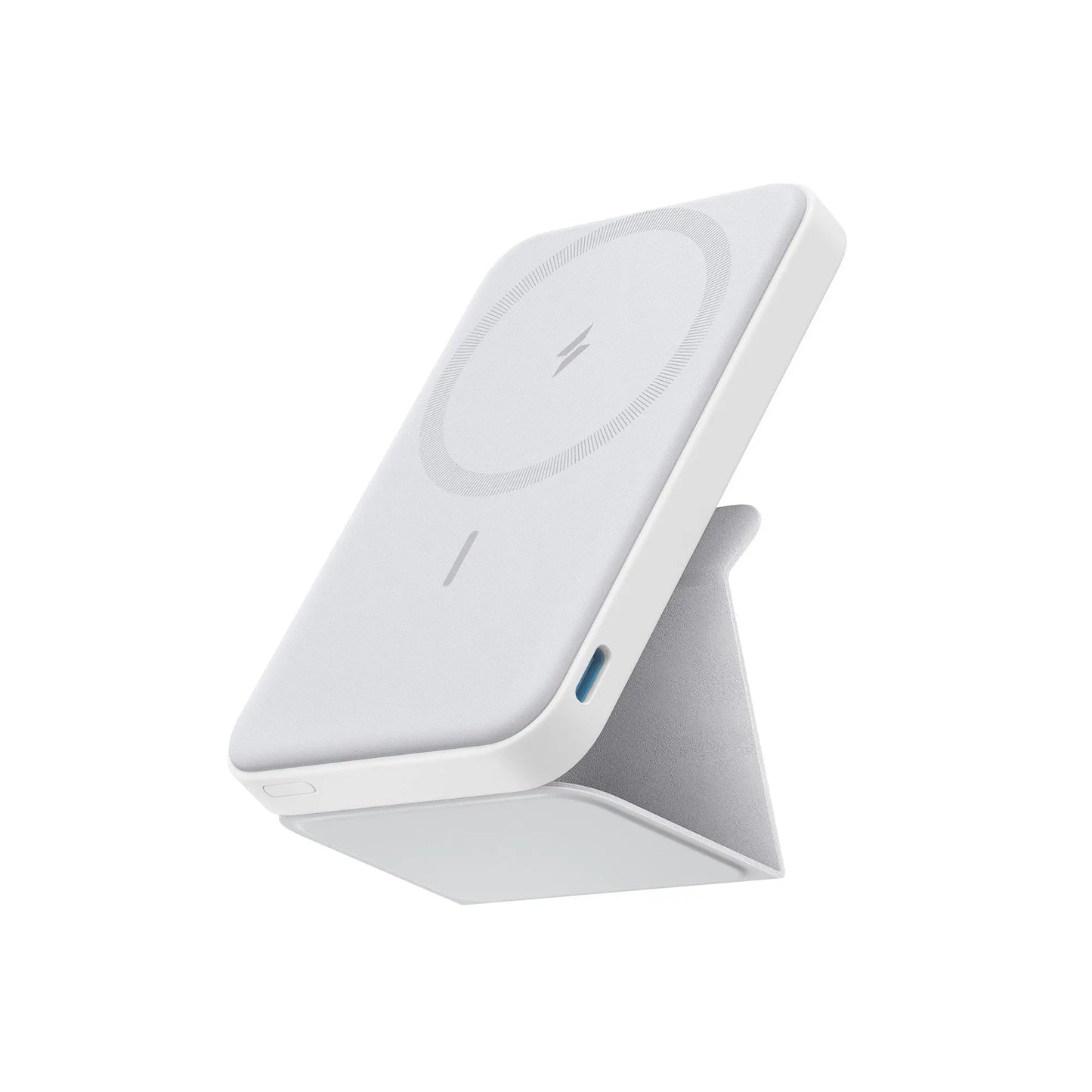 Anker 5,000mAh Magnetic Power Bank - Wireless Portable Charger with Foldable Stand & USB-C Port for iPhone 17/16/15/14/13