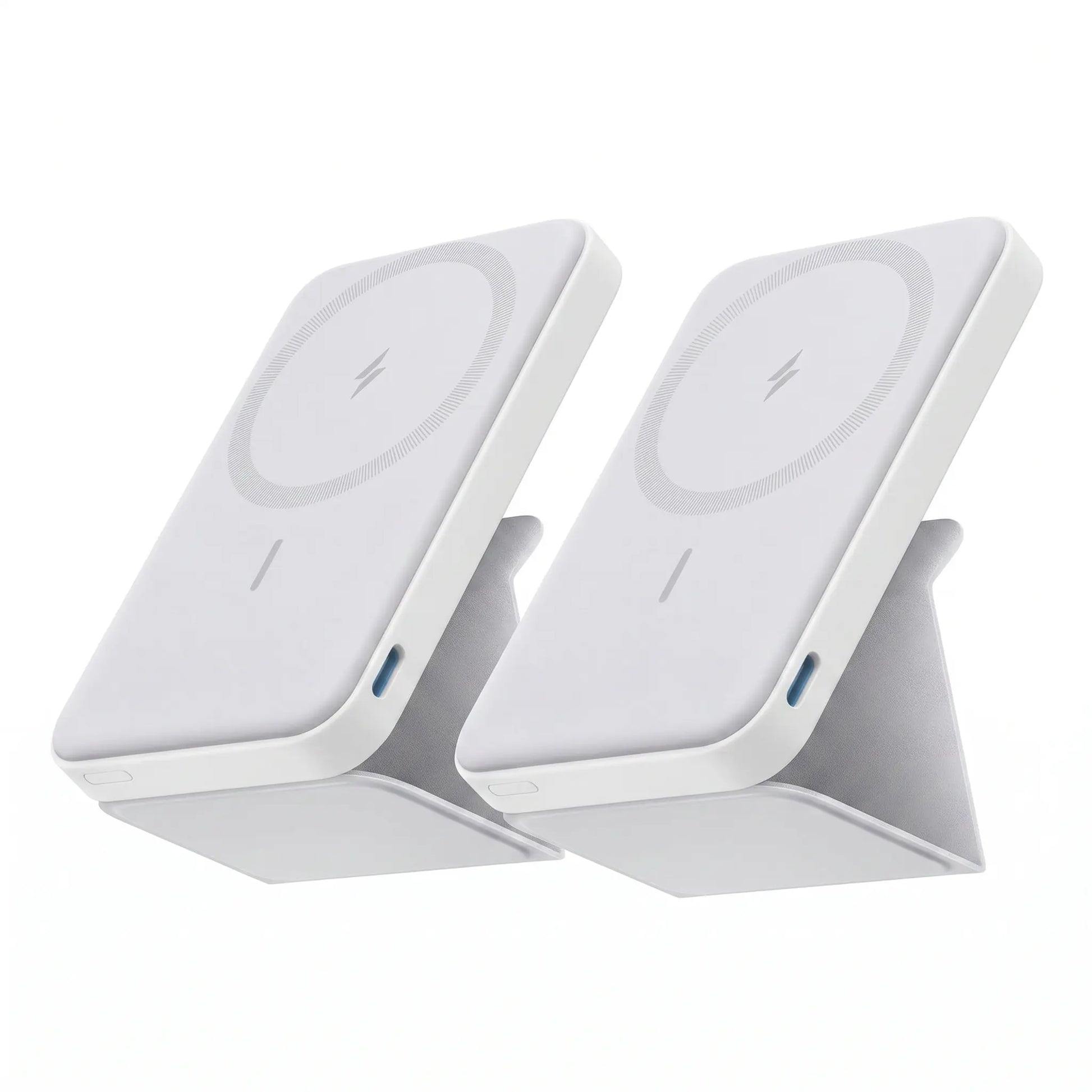 Anker 5,000mAh Magnetic Power Bank - Wireless Portable Charger with Foldable Stand & USB-C Port for iPhone 17/16/15/14/13
